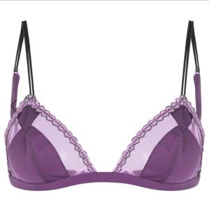 NWT La Perla Neo Goth Triangle Bra
